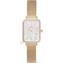 Daniel Wellington DW00100749 Damenuhr Quadro Charm Bezel 26mm 3ATM