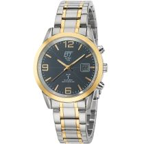ETT EGS-11502-32M Solar drive Funkuhr Basic Herrenuhr 41mm 5ATM