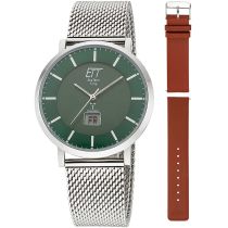 ETT Eco Tech Time EGS-11622-81MS Herrenuhr Atacama Solar Funkuhr