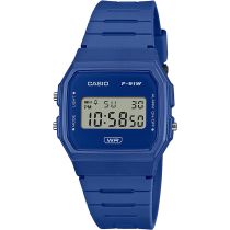 Casio F-91WB-2A1EF Herrenuhr Timeless collection 35mm 1ATM 