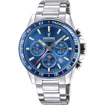 Festina F20560/3 Timeless Chronograph Herrenuhr 45mm 10ATM