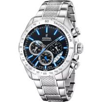 Festina F20668/6 Herrenuhr Timeless Chronograph 45mm 10ATM