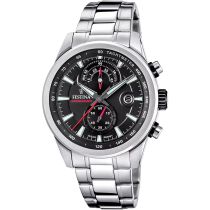 Festina F20694/6 Herrenuhr Timeless Chronograph 44mm 10ATM 