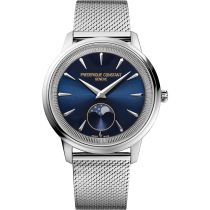 Frederique Constant FC-206N3S6B Herrenuhr Moneta Moonphase 37mm 5ATM