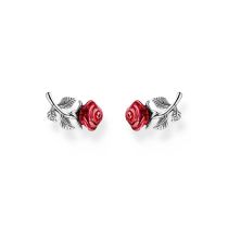 Thomas Sabo H2314-664-10 Silberne Ohrstecker Roses Romance Damen