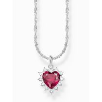 Thomas Sabo KE2305-013-10-L45V Kette mit Herz Anhänger romance silber Damen