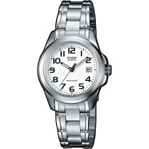 Casio LTP-1259PD-7BEG Damenuhr Timeless collection 28mm 1ATM 