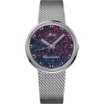 Mido M84294N711 Damenuhr Commander Pixels Chronometer Automatik 37mm 5ATM