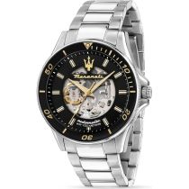 Maserati R8823140014 Herrenuhr Sfida Automatik 44mm 10ATM 