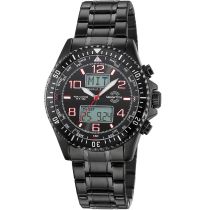 Master Time MTGA-10921-22M Herrenuhr Funk World Timer 44mm 5ATM