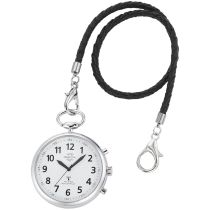Master Time MTGA-10938-12M Funk Quarz Sprechende Taschenuhr 40mm 