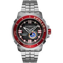 Nubeo NB-6093-22 Herrenuhr Apollo 55th Automatik Limited Edition 48mm 20ATM 