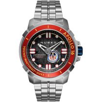 Nubeo NB-6093-33 Herrenuhr Apollo 55th Automatik Limited Edition 48mm 20ATM 