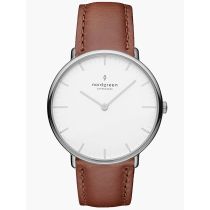 Nordgreen NR40SILEBRXX Herrenuhr Native 40mm 3ATM 
