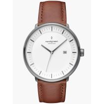 Nordgreen PH40GMLEBRXX Herrenuhr Philosopher 40mm 3ATM 