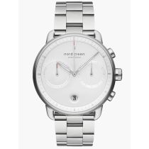 Nordgreen PI42SI3LSIXX Herrenuhr Pioneer Chronograph 42mm 10ATM 
