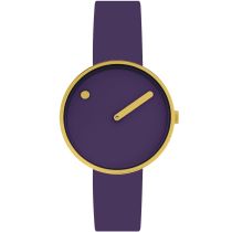 Picto 34037-7914G Nocturne Purple Unisex 34mm 5ATM 