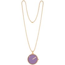 Picto 43303-9012R Damenuhr Violet Glow Necklace 30mm 5ATM 