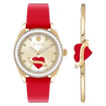 Philipp Plein PW2BA0825 Damenuhr Plein Valentine Set 38mm 5ATM 
