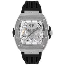 Philipp Plein PWJFA0925 Herrenuhr The $keleton Frosted Automatik 44mm 5ATM 