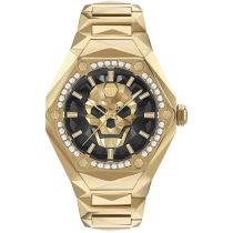 Philipp Plein PWPWA0824 Herrenuhr The $kull Spikes 46mm 5ATM 