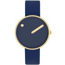 Picto 34018-0514G Unisex Midnight Blue Bio Based 34mm 5ATM 