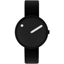 Picto 34061-4114B Black Unisex 34mm 5ATM 