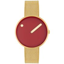 Picto 34097-0914G Cinnamon Red Unisex 34mm 5ATM 