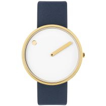 Picto 43321-6720G White Unisex 40mm 5ATM 