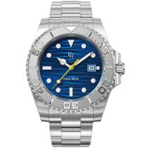 Paul Rich PR-46708 Herrenuhr Crystal Bay Azure Sea Silver Blue 40mm 5ATM 