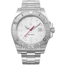 Paul Rich PR-46709 Herrenuhr Crystal Bay Arctic Shore Silver White 40mm 5ATM
