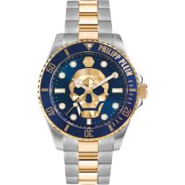 Philipp Plein PWOAA0722 The $kull Diver Herrenuhr 44mm 10ATM