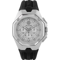 Philipp Plein PWTBA0123 Herrenuhr Octagon Chronograph 45mm 5ATM