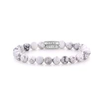 Rebel & Rose Armband Virgin White RR-80066-S-L+ Herren