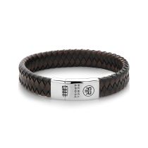 Rebel & Rose Armband Braided Flat RR-L0126-S-L Herren