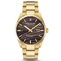 Swiss Military Hanowa SMWGH0006010 Herrenuhr Golden Beech 42mm 10ATM 