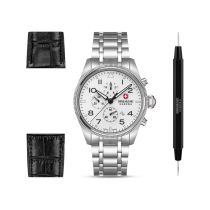 Swiss Military Hanowa SMWGI0005701-SET Herrenuhr Thunderbolt Northern Night Chronograph Set 43mm 10 ATM