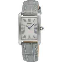 Seiko SWR099P1 Damenuhr Classic Quarz Eckig 22mm 5ATM