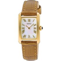 Seiko SWR100P1 Damenuhr Classic Quarz Eckig 22mm 5ATM