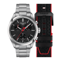 Tissot T1504171105101 Herrenuhr PR 100 Vuelta Set m. 2. Band 40mm 10ATM