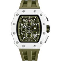 Tsar Bomba TB8204QA-03 Herrenuhr Elemental Biokeramik Chronograph 43mm 5ATM