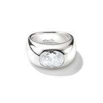 Thomas Sabo TR2520-051-14-58 Ring mit weißem Zirkoniastein Silber Damen
