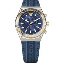 Versace VESO00322 Herrenuhr Sporty Greca Chrono 46mm 5ATM 
