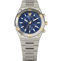 Versace VESO00522 Herrenuhr Sporty Greca Chrono 46mm 5ATM 