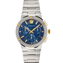 Versace VEZ900221 Herrenuhr Greca Collection Chrono 43mm 5ATM 