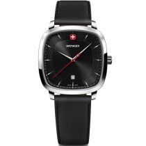 Wenger 01.1921.105 Herrenuhr Vintage Classic 37mm 5ATM