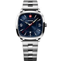 Wenger 01.1921.110 Herrenuhr Vintage Sport 37mm 5ATM