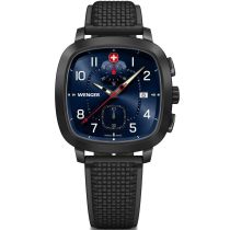 Wenger 01.1933.113 Herrenuhr Vintage Sport Chronograph 40mm 5ATM