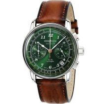Zeppelin 7614-4 LZ126 Los Angeles Chronograph Herrenuhr 43mm 5ATM