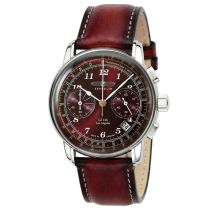 Zeppelin 7614-6 LZ126 Los Angeles Chronograph Herrenuhr 43mm 5ATM